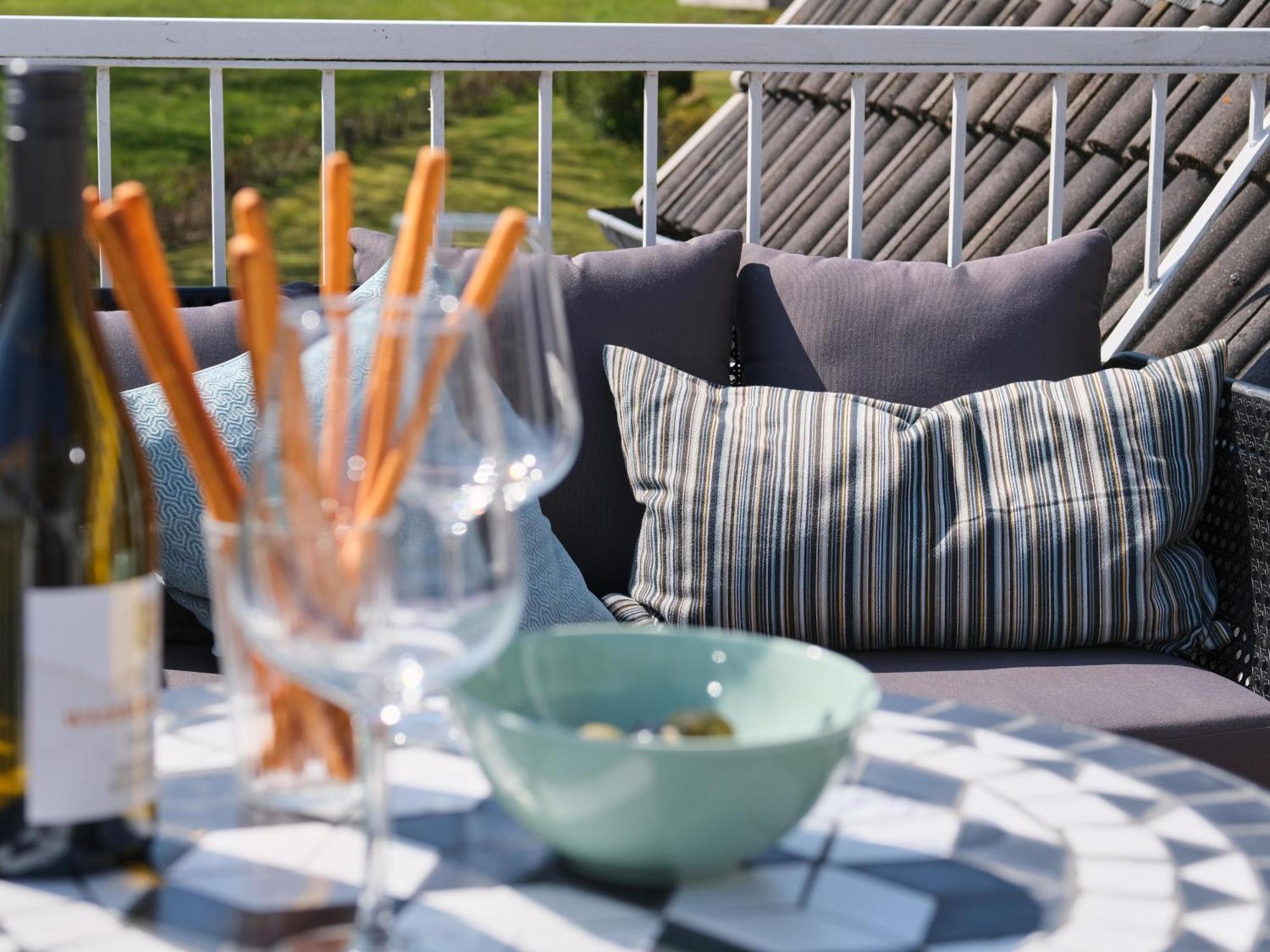 Ostsee, Wunderschoene Wohnung Mit Meerblick Harrislee Exteriör bild